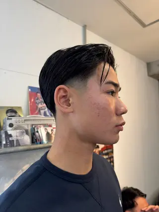 ショート メンズ 堀 琉冴のヘアスタイル