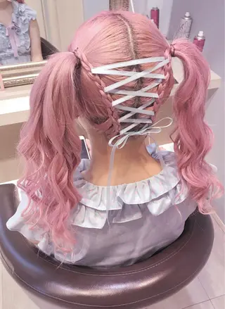 ロング ヘアアレンジ Aries🫧 missa𓂃🤍のヘアスタイル