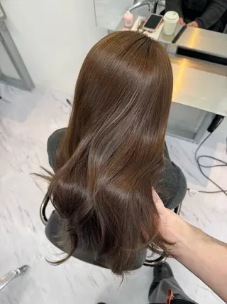 ロング Rita/髪質改善/ ブリーチなしWカラーのヘアスタイル