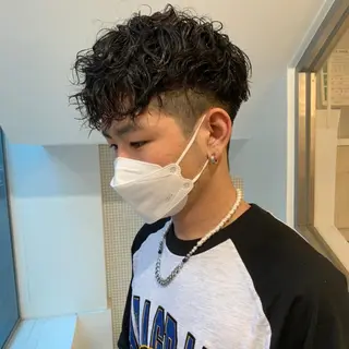ショート カラー パーマ メンズ 🍃メンズヘア🍃 セヤシュウヘイのヘアスタイル