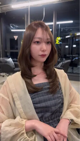 ロング 髪質改善🫧 カラー特化/Hinaのヘアスタイル