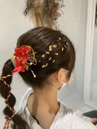 ヘアアレンジ ヘアメイクサロン viviのヘアスタイル