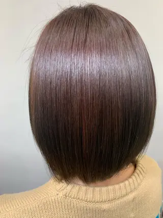 ショート 🪞透明感カラー🫧 縮毛矯正🥇かずきのヘアスタイル