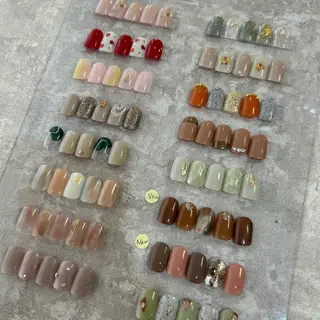 カラー ☺︎na tsu…のネイルデザイン