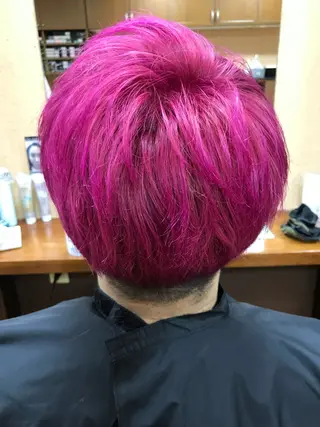 ショート スギモト ヤスゾウのヘアスタイル