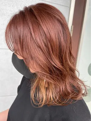 ロング 番口 真七斗のヘアスタイル