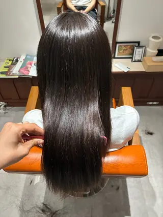 セミロング カラー パーマ ヘアアレンジ 💟Opus // Mizuki🐕のヘアスタイル