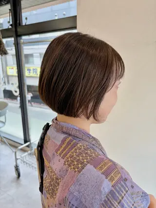 ショート カラー 『SiLO』 rumiのヘアスタイル