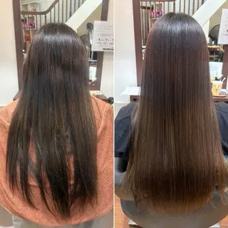 ロング MOLLA ✂️辻桃加のヘアスタイル