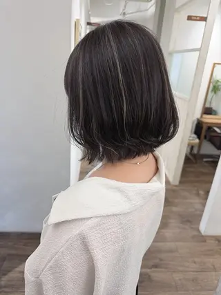 ミディアム カラー ハイライト⭐️上野 高広のヘアスタイル