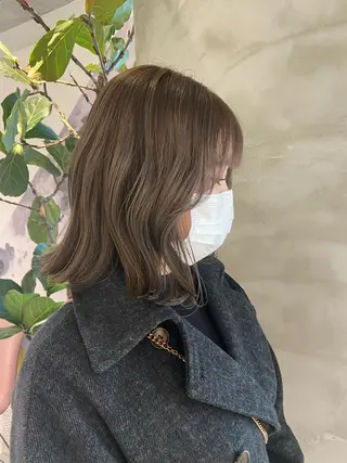 ミディアム カラー APOLLO♡ ＭＩＯのヘアスタイル