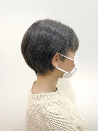 ショート 👑銀座ショート/ 絶壁補正/金子涼👑のヘアスタイル