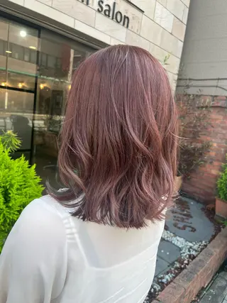 ミディアム カラー SHIAN 八王子👼鬼塚さやかのヘアスタイル