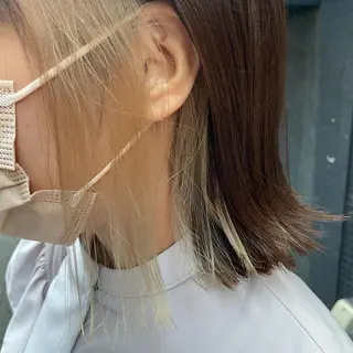ショート カラー 北川 智海のヘアスタイル