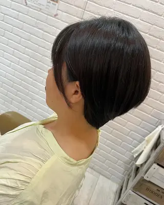 ショート 中村 由稀のヘアスタイル