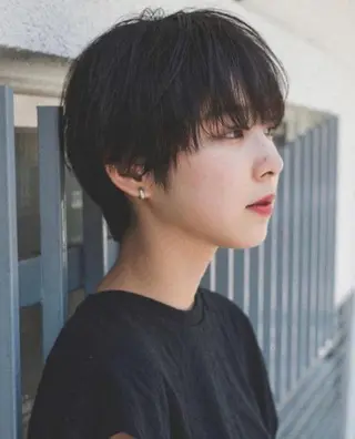 ショート 吉田一輝 外国人パーマのヘアスタイル