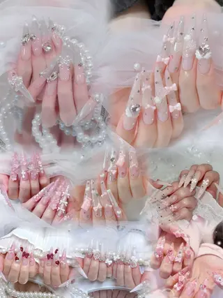 ネイル Sora nail 長さ出し専門店のネイルデザイン