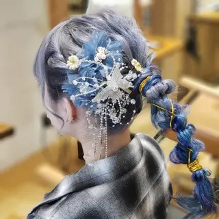 ヘアアレンジ 槌本 健成のヘアスタイル