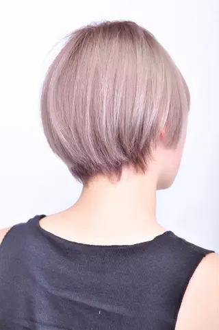 ショート カラー 中田 敏明のヘアスタイル
