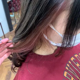 セミロング カラー MARKA 🫧 YUKAのヘアスタイル