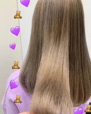 ミディアム カラー 新宿駅近♡個室 ♡関口三都季🌜のヘアスタイル