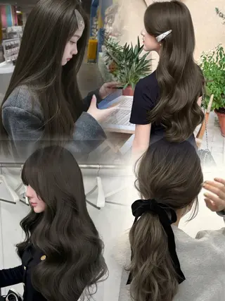 ロング カラー 🪽天神/うる艶 /トレンドヘア🪽のヘアスタイル
