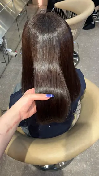 セミロング 💚 AKI 💚のヘアスタイル