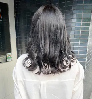 ミディアム カラー ビジネスヘア/ takuyaのヘアスタイル