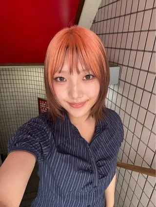 ショート カラー 🍒透明感×艶カラー 🍒こなんのヘアスタイル