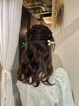 ヘアアレンジ 透明感カラー/名古屋 /栄/木下奈々望のヘアスタイル
