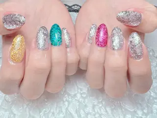 ネイル マジック ミラーのネイルデザイン