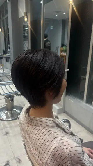 ショート 加賀 心花のヘアスタイル