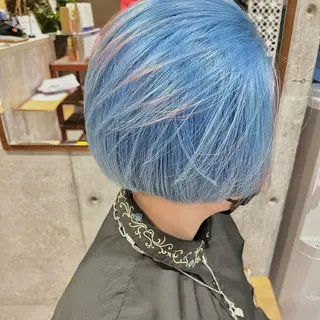 ショート カラー 堺 鳳 ママ美容師 yukariのヘアスタイル