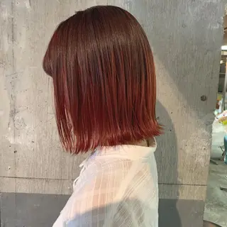 ミディアム kiyono ⭐︎ダブルカラーのヘアスタイル
