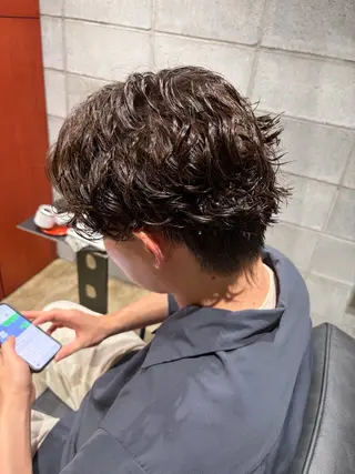 パーマ メンズ 艶髪職人🕺/栄 /HIROYUKIのヘアスタイル