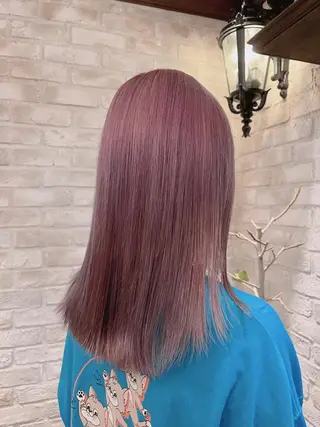 カラー しみず りぶのヘアスタイル