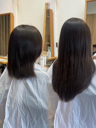 ロング ヘアアレンジ 髪質改善縮毛矯正/ エクステ/ひふみ🌛のヘアスタイル
