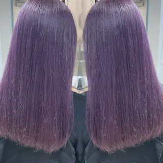 ロング カラー もえな /カラー/ハイトーンのヘアスタイル
