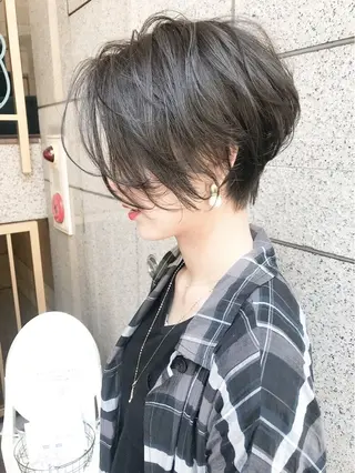 ショート 縮毛矯正 /伊藤はるかのヘアスタイル