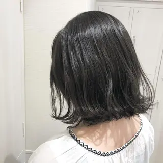 ショート カラー 似合わせ/レイヤー /ボブ/新谷のヘアスタイル