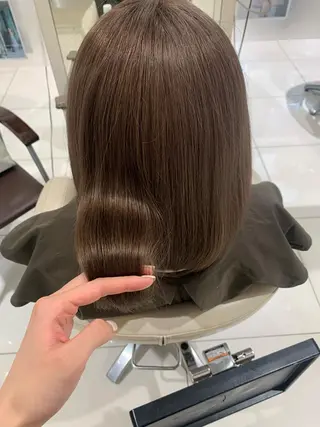 ショート 🪿透明感/艶カラー ﾜﾀﾅﾍﾞｱｵｲのヘアスタイル