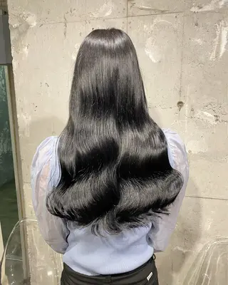 ロング カラー ヘアアレンジ 💖似合わせカラー ブリーチ💖レイヤーのヘアスタイル