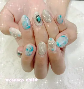 ネイル ベテランネイル cnc  nailのネイルデザイン