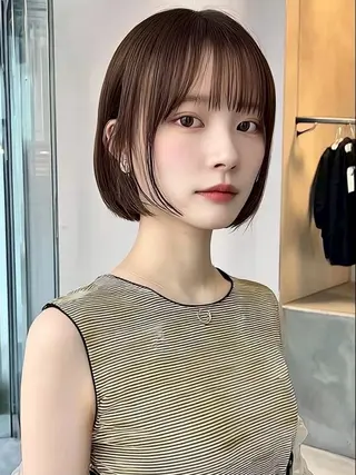 ショート カラー ✂️垢抜け/トレンド レイヤー/韓国/IRのヘアスタイル