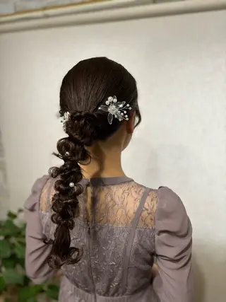 ヘアアレンジ hair salon【クラン】のヘアスタイル
