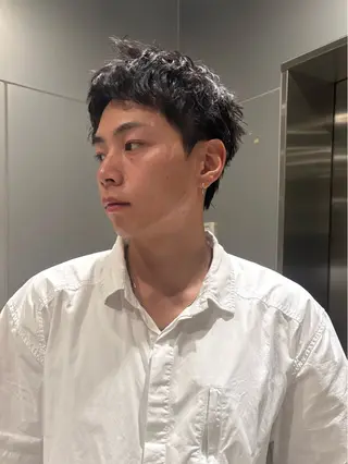 パーマ メンズ LARK/メンズ特化 /シバヤ ユウキのヘアスタイル