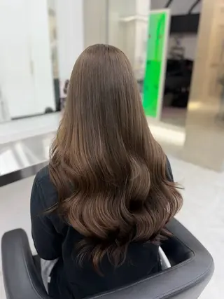 ロング カラー ヘアアレンジ 透明感カラー🎀艶髪 Anju/渋谷🎀のヘアスタイル