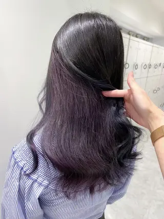 セミロング 🇰🇷韓国スタイル 🇰🇷友輝のヘアスタイル