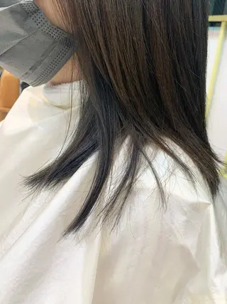セミロング カラー レイヤースタイル⭐️ 村上のヘアスタイル
