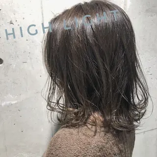 ミディアム カラー YU-KA ✂︎Rico.のヘアスタイル